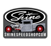 Aufkleber 34 PICK UP Jimmy Shine Speedshop Hot Rod Customs Restoration Cycles