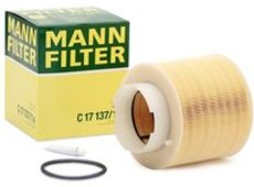 MANN-FILTER Luftfilter AUDI C 17 137/1 x Motorluftfilter,Filter für Luft