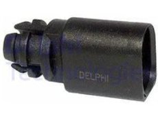 Sensor, Außentemperatur | Delphi, Anschlussanzahl: 2, Farbe: schwarz