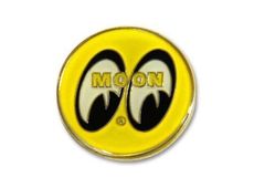 Mooneyes Ansteck-Pin Yellow Eyes Eyeball Anstecker Hat Pin Badge Button Abzeiche