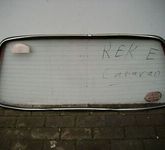 Opel Rekord E Caravan Scheibe hinten klar Heckscheibe Fensterscheibe Kombi Combi