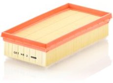 Luftfilter | Mann-Filter, Breite: 120 mm, Länge: 240 mm
