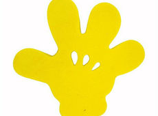  Neuer Cooler Comic Antennenball Mickey`s gelbe Hand  antenna topper Handschuh