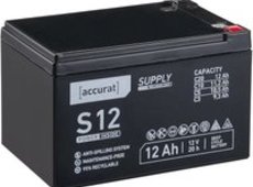 Accurat Supply S12 12V AGM Bleiakku 12Ah