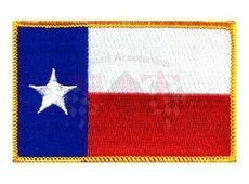 Texas Fahne Flagge Aufnäher Patch Rebel Yell USA Staat Rock a Billy Country Cowb