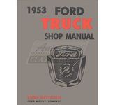 Ford Pick Up 1953 Reparaturhandbuch Shop Manual Truck F100 F250 Werksthandbuch