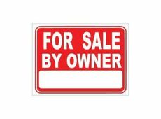 "For Sale By Owmer" Autoverkaufs-Schild Verkaufsdisplay zu verkaufen KFZ PKW Ami