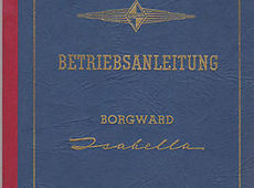 Borgward Isabella Limosine Betriebsanleitung Handbuch 4.Ausgabe Januar 1955 