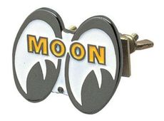 MOONEYES USA Grill Emblem Augenpaar Logo Custom Car Hot Rod Old School 
