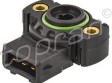 Sensor, Drosselklappenstellung | Topran, Anwendungsbereich (Reiniger): Polyamid 6.6, Pol-Anzahl: 3 Steckergehäuseform: eckig