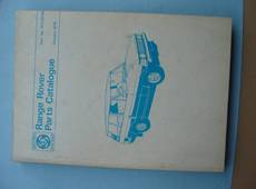 Range Rover Classic Parts Catalogue