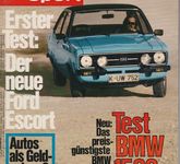 auto motor sport Heft 3 Februar 1975 Test BMW 1502 Lancia Beta Coupe Ford Escort