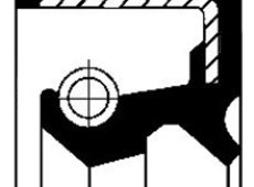 Wellendichtring, Differential | Corteco, Außendurchmesser 1: 54 mm, Material: ACM (Polyacryl-Kautschuk) Staubschutz: mit Staubschutzlippe