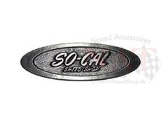 So-Cal Speedshop Logo Alu Plakette Typenschild Emblem Abzeichen Tag Badge Label