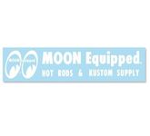 Aufkleber MOON Equipped Hot Rods & Kustom Supply Drag Racing Bonneville Mooneyes