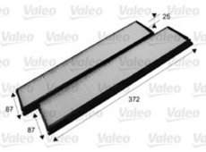 Filter, Innenraumluft 'VALEO ESSENTIAL' | Valeo, Breite: 87 mm, Höhe: 25 mm Länge: 372 mm