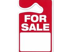 "For Sale" Verkaufs-Schild Verkaufsdisplay für Innenspiegel zu verkaufen US-Car