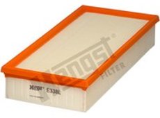 Luftfilter | Hengst Filter, Breite: 156,0 mm, Länge: 325,0 mm