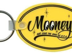 Moon Schlüsselanhänger Mooneyes, USA Kult! Hotrod Rock Southern California Surf