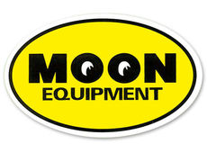 Aufkleber MOON Equipment Oval Mooneyes Bonneville Racing Tuning Hot Rod V8 
