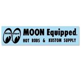 Aufkleber MOON Equipped Hot Rods & Kustom Supply Drag Racing Bonneville Mooneyes