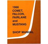 Reparaturanleitung 1966 Ford Mustang Falcon Fairlane Werkstatthandbuch Mer Comet