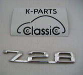 original BMW 7er E23 Emblem 728 Schriftzug Heckklappe Badge