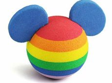 Antennenball Regenbogen Farben antenna Topper Rainbow Gay CSD Regenbogenfahne