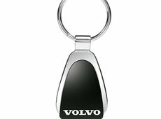 Schlüsselanhänger Volvo verchromt Metall schwarz edel Amazone Buckel 121 XC C V