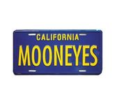 MOONEYES Kennzeichen Californien blau license plate vintage style beach surf fun
