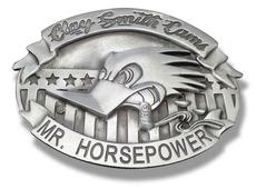Gürtelschnalle Belt Buckle Clay Smith Mr. Horsepower Mooneyes Rat Fink Oldschool