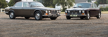  Im englischen Königshaus bevorzugte die legendäre „Queen Mum“ Reisen mit dem V12-Jaguar oder dem Parallelmodell Daimler Double Six  Foto: Jaguar