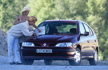 1996 ersetzt der Renault Mégane den Renault 19, von dem bis dahin über 3,2 Millionen Einheiten gebaut wurden  Foto: Renault