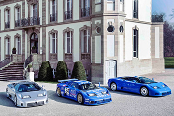 Mitte der 90er-Jahre war Bugatti auch im Motorsport engagiert  Foto: Bugatti