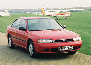 1993 trat die zweite Generation des Legacy an  Foto: Subaru