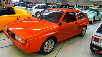 Bei Volkswagen Motorsport in Hannover ist 1982 ein Scirocco mit zwei Motoren und insgesamt 360 PS Leistung entstanden  Foto: Volkswagen
