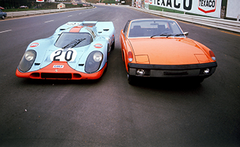 Macht auch neben dem 917 eine gute Figur  Foto: Porsche