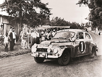 Auch der Buckel-Volvo fuhr Rallye-Siege ein  Foto: Volvo
