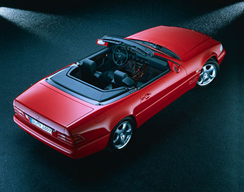  Die Baureihe ab 1998 nach der zweiten größeren Modellpflege  Foto: Daimler AG
