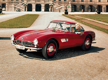 1956 startet die Produktion des BMW 507  Foto: BMW AG