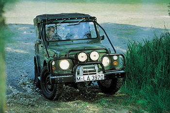  Ein Jahr nach dem Marktstart feiert Suzuki 1981 einen ersten Erfolg: Der LJ 80 alias Eljot ist meistverkaufter Geländewagen in Deutschland  Foto: Suzuki