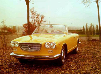 1963 folgte die Vorstellung des von Michelotti entworfenen und bei Vignale realisierten Flavia Cabriolets  Foto: FCA