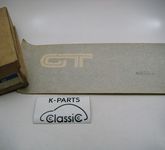 NOS original Kadett E GT Aufkleber Farbstreifen Tür links grau 2160087 90257147