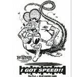 Mooneyes Equipped Aufkleber Rat Fink Moon Racing Cams Speed Bonneville Hot Rod