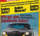 auto motor sport Heft 2 Januar 1974 Test Datsun 180 B / 240 Z Mazda 616 Coupe