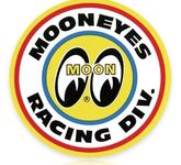MOONEYES Racing Division Sticker Aufkleber Vintage Drag Race Nationals NASCAR