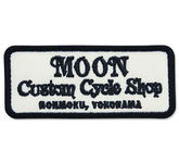 MOONeyes Patch Aufnäher Custom Cycle Shop Bobber Cruiser Coffee-Racer Biker HD