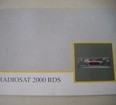 Bedienungsanleitung Renault Autoradio RADIOSAT 2000 RDS Radio Kassettenradio