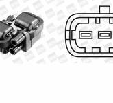 Zündspule Borg Warner Beru ZS297 0040100297 Mercedes-Benz A-Klasse (W169) B-Klasse Sports Tourer (W245) C-Klasse (W203) Vito Bus (W639) Oe Nr A0001587303 A0001587803 0001587303 0001587803 MAN 51259190016 SCANIA 1789358