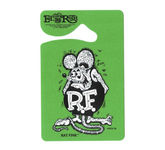 RAT FINK Schild Parkerlaubnis am Innenspiegel Kustoms Hot Rods Big Daddy Racing